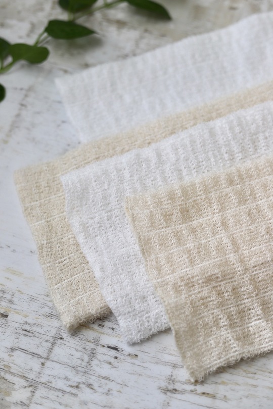 肌に優しいボディタオルのこだわり