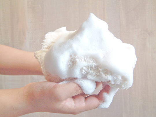 敏感肌に肌麗羅ボディタオル