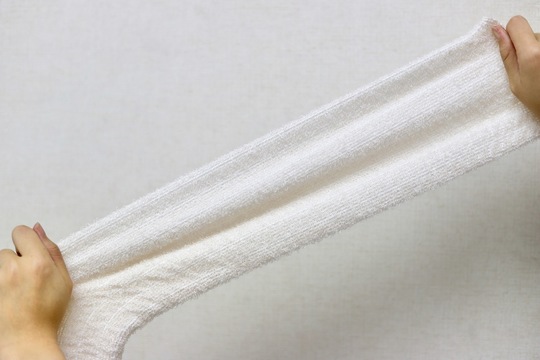 背中ケアに特化したボディタオル