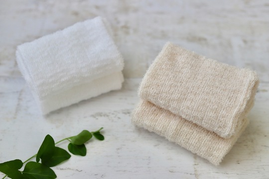 ポリ乳酸をたっぷり使ったボディタオル